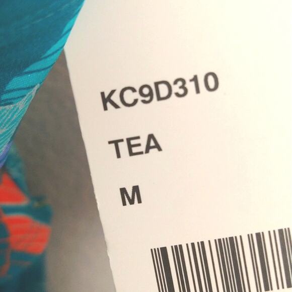 NWT Kenneth Cole Tropical Floral Tummy Toner One Piece Swimsuit Size Medium - Picture 9 of 10